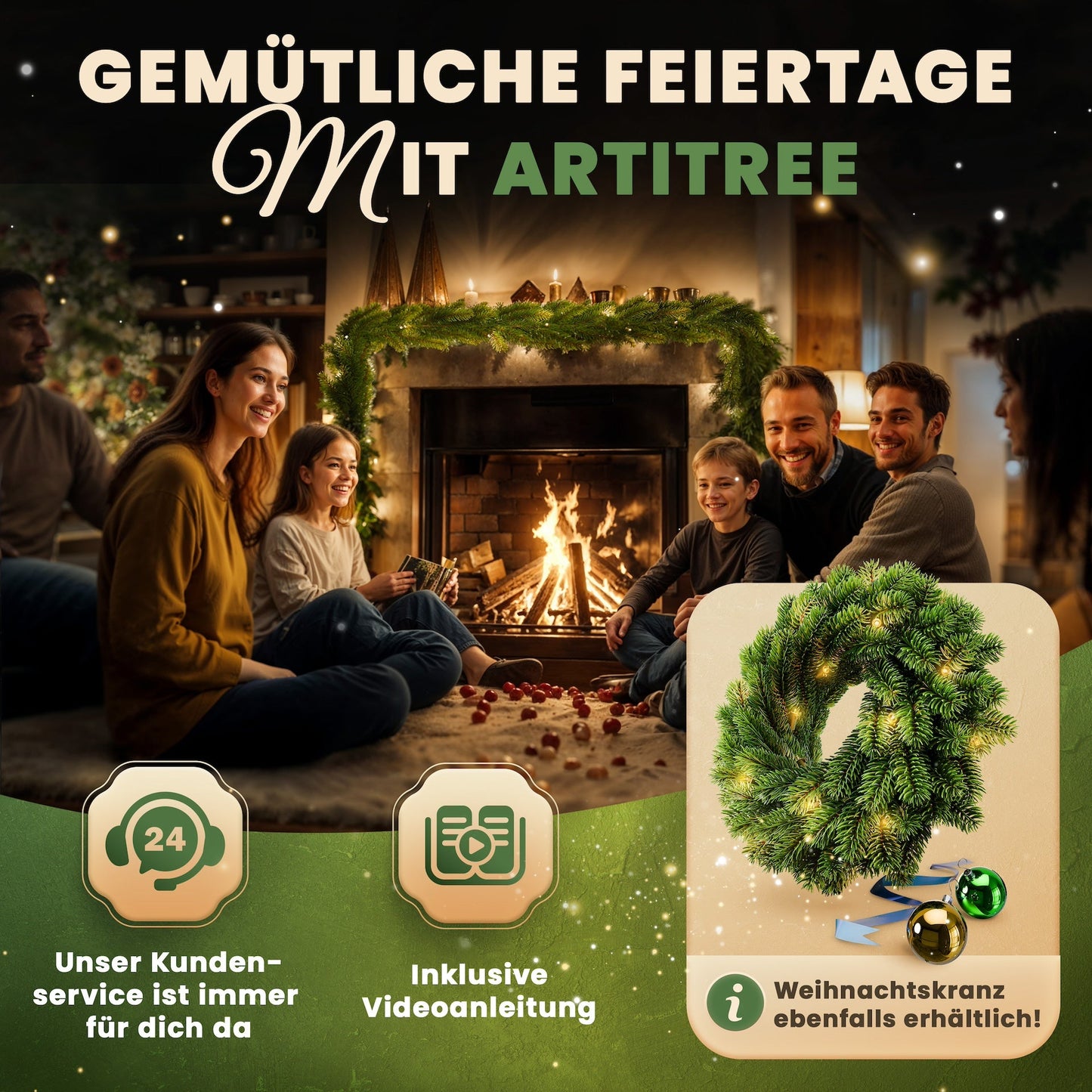 Weihnachtsgirlande