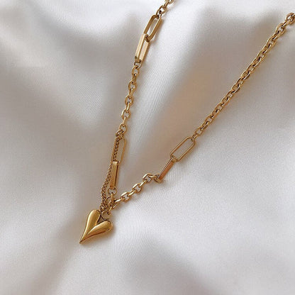 Amour Necklace featuring a delicate, love-inspired design perfect for everyday elegance.

