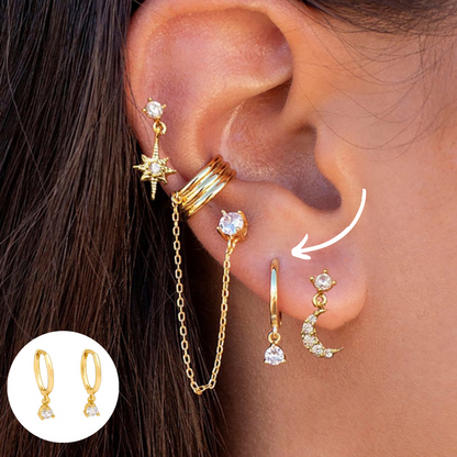 Boho Earring Set featuring chic and trendy designs, perfect for adding a bohemian touch to your look.