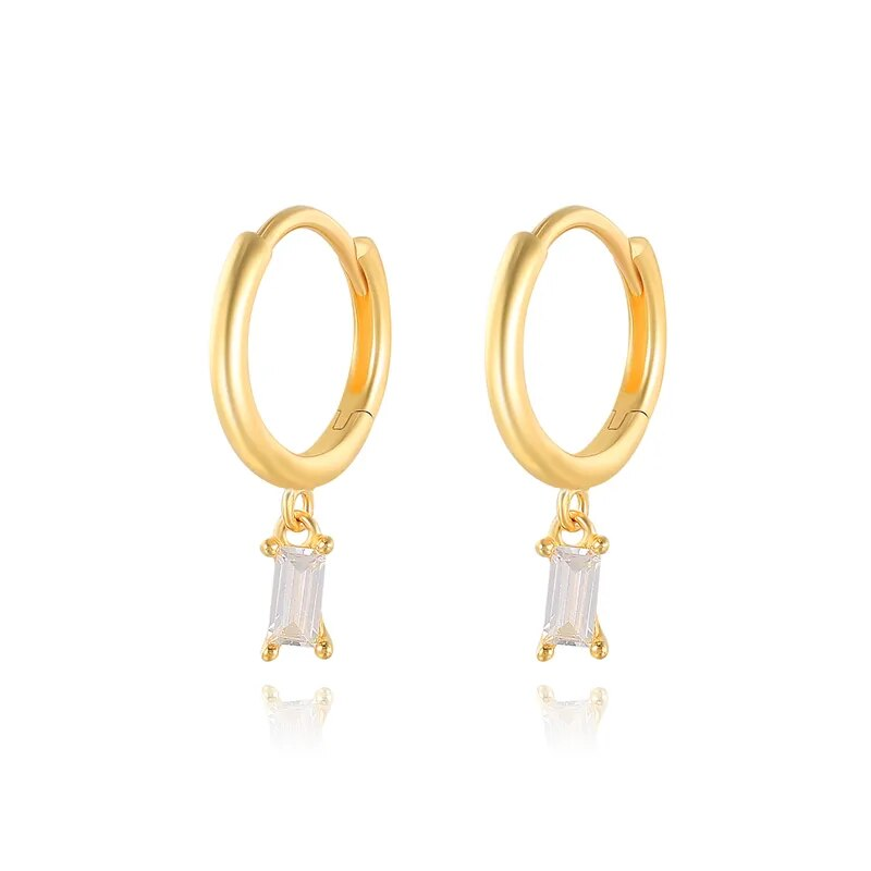 Eclipse Earrings with a bold, modern design, perfect for making a statement while adding sophistication to any outfit.
