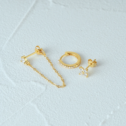 Juliette Earring Set S925, elegant sterling silver earrings designed to add sophistication and charm to your look.