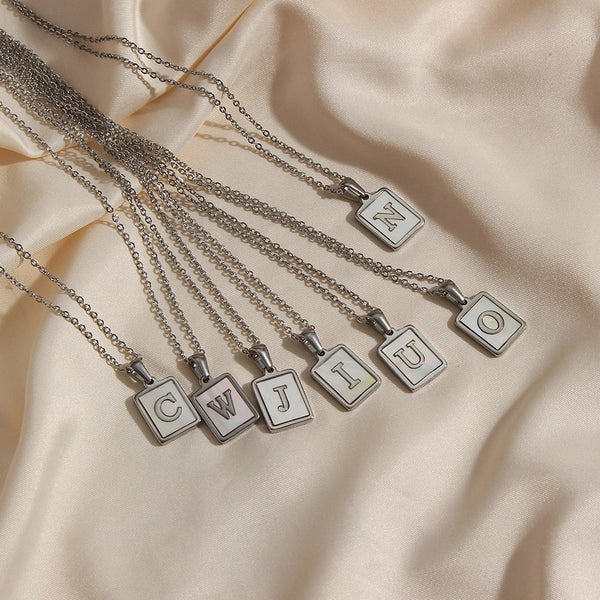 Luna Opal Necklace featuring an iridescent opal stone with a soft, celestial glow.

