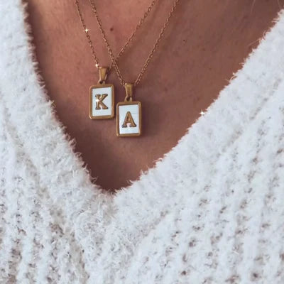 Luna Opal Necklace featuring an iridescent opal stone with a soft, celestial glow.

