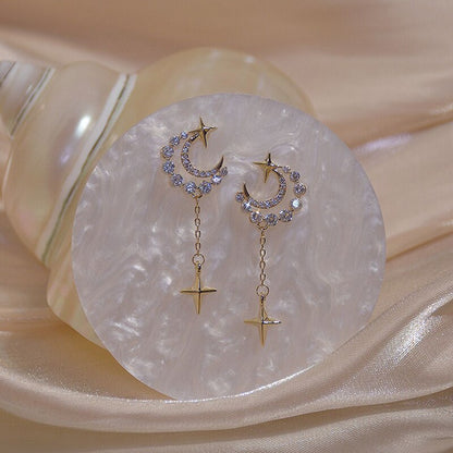 Moonlight Earrings with an elegant and radiant design, adding sophistication and charm to your look for any occasion.
